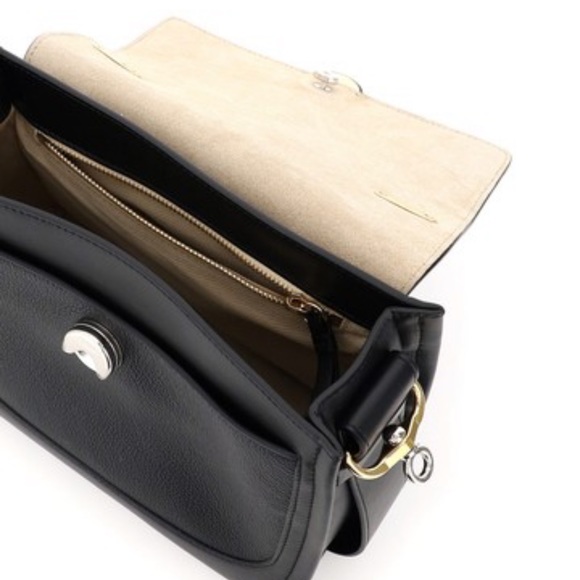 Chloe Tess Leather Day Tote, Small Black - Picture 2 of 10